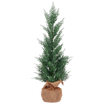 Albero di Natale con base in Juta