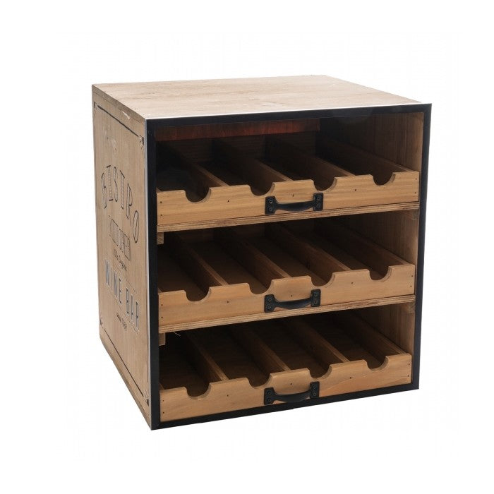 Cantinetta porta bottiglie in legno - Vintage - AD TREND - 35561160900824