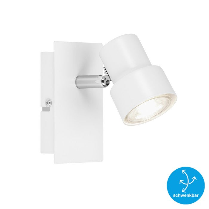 Applique moderno bianco Rock led - BRILONER - 34277266817240