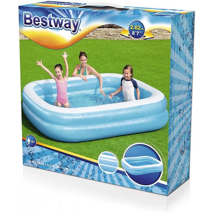 Piscina gonfiabile Family rettangolare - BESTWAY - 34318380433624