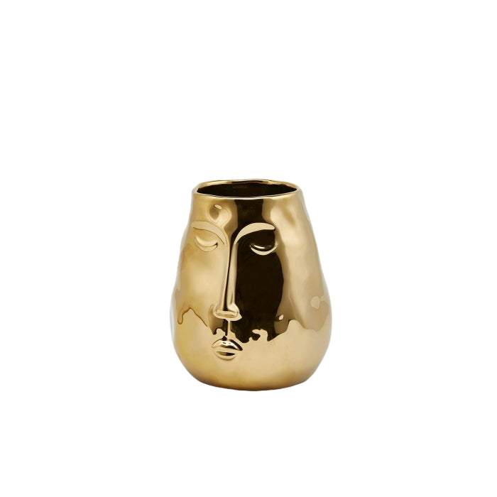 Vaso Gold con faccia - EDG - 34264503517400