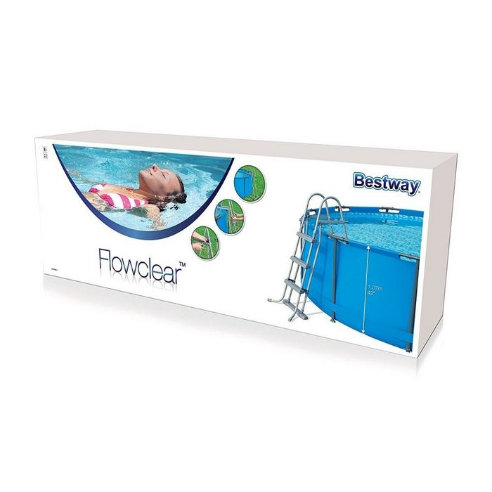 Scaletta di sicurezza per piscine fuori terra - BESTWAY - 34271156601048