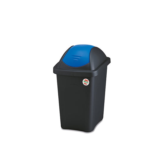 Basculina pattumiera portarifiuti Multipat 30 litri - blu - STEFANPLAST - 34274886549720