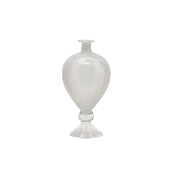 Vaso in vetro ad anfora con piede - EDG - 34264346034392