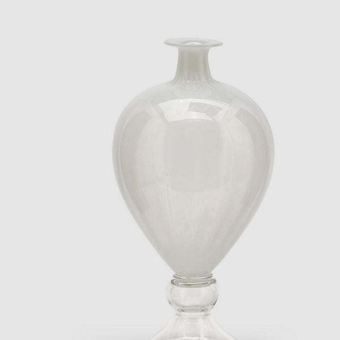 Vaso in vetro ad anfora con piede - EDG - 34264346099928