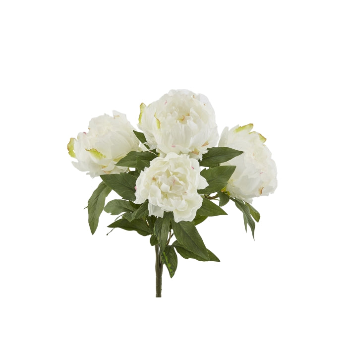 Bouquet artificiale di peonia con 5 fiori - EDG - 34270125457624