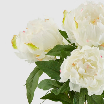 Bouquet artificiale di peonia con 5 fiori