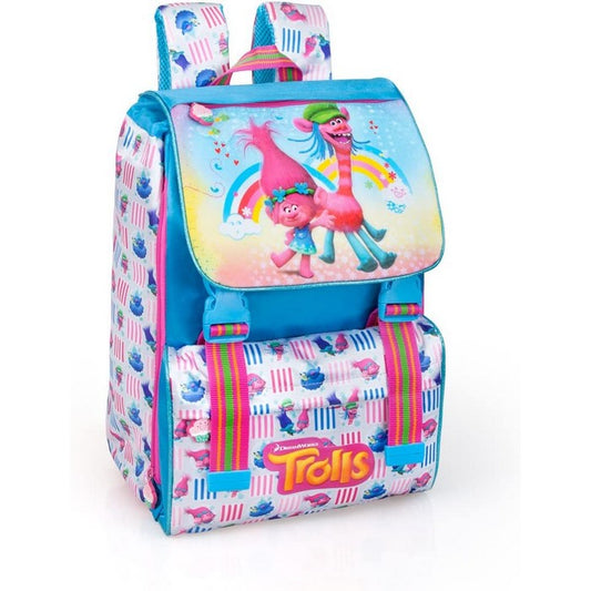 Zaino scolastico estensibibile - Trolls - INGRO CART - 34277315772632