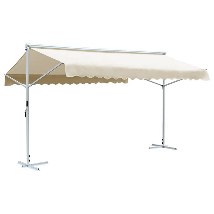 Tenda da sole doppia in alluminio Layton - manuale - VACCHETTI GIUSEPPE - 34320899014872