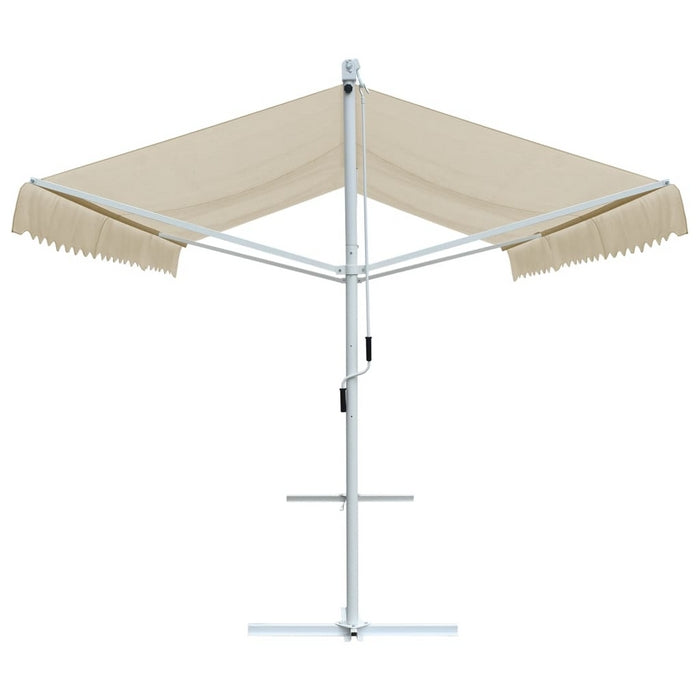 Tenda da sole doppia in alluminio Layton - manuale - VACCHETTI GIUSEPPE - 34320900489432