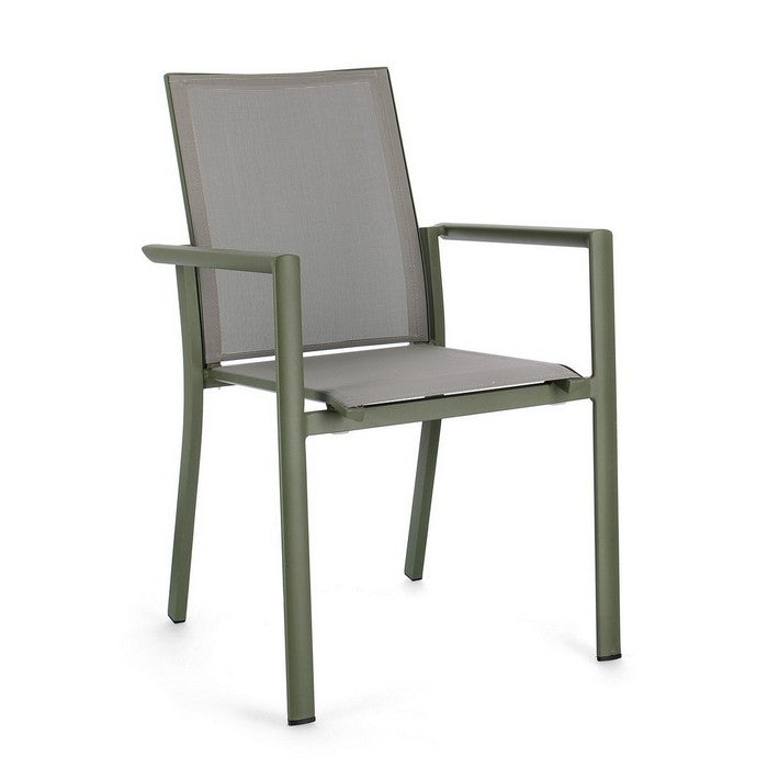 Sedia da giardino in alluminio con braccioli - Konnor - BIZZOTTO - 34271191564504