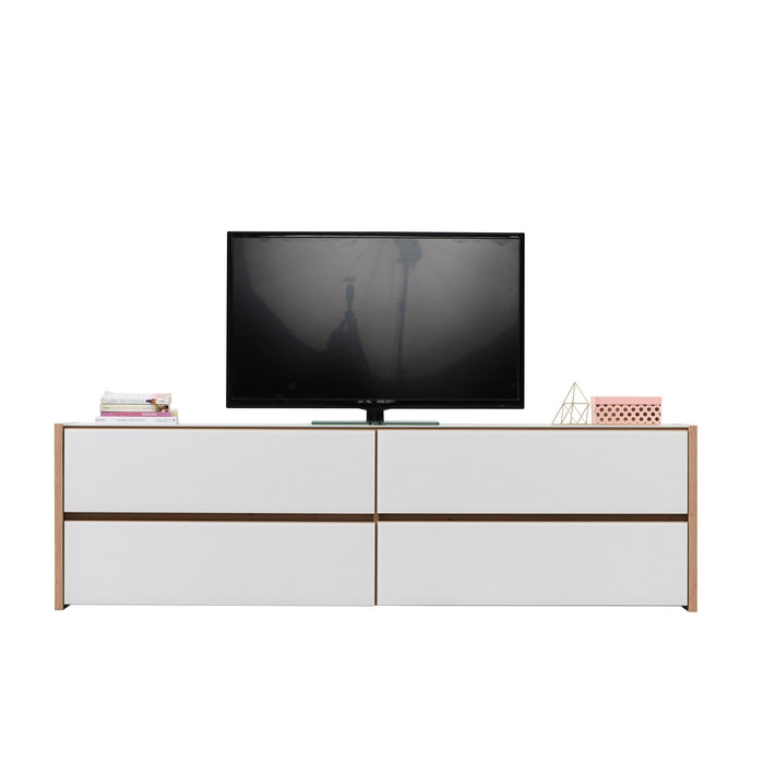 Porta TV rovere anticato 4 ante - Goteborg - BIZZOTTO - 34264550736088