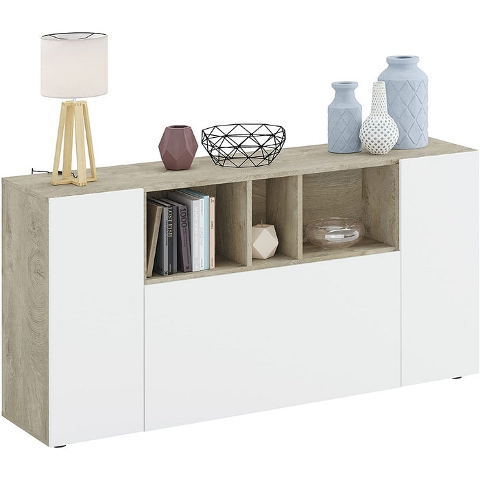 Credenza 3 ante con vani - Loira - FORES - 34569632973016