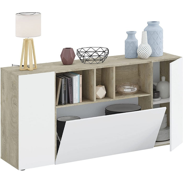 Credenza 3 ante con vani - Loira - FORES - 34569634414808