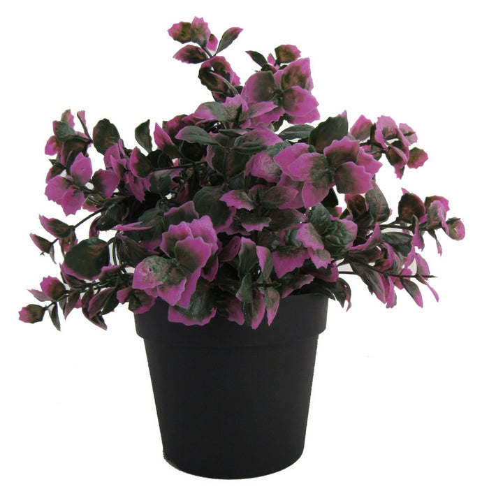 Piantina artificiale foglie viola - VERDELOOK - 34265128534232