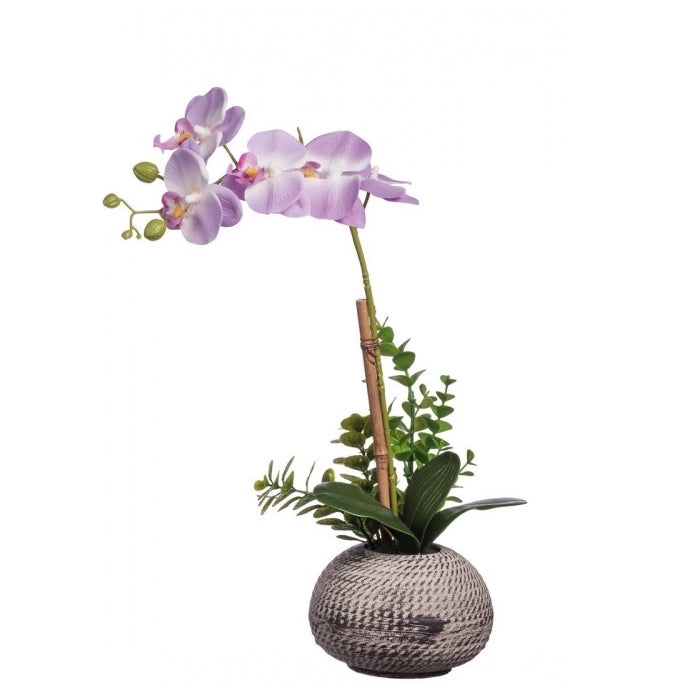 Pianta artificiale di orchidea in vaso per decorazione - AD TREND - 34265676415192