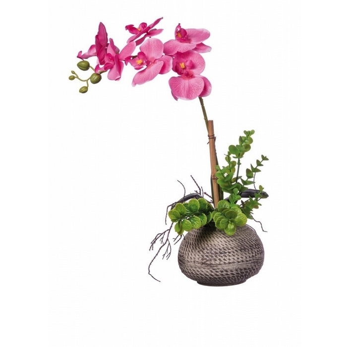 Pianta artificiale di orchidea in vaso per decorazione - AD TREND - 34265676972248