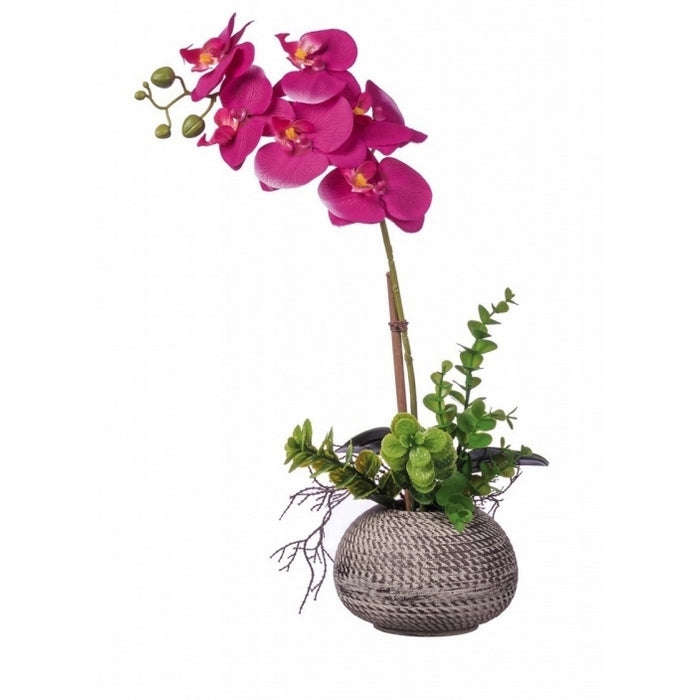 Pianta artificiale di orchidea in vaso per decorazione - AD TREND - 34265677922520