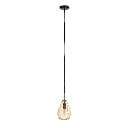 Lampadario vintage Reflect ambra 1 luce