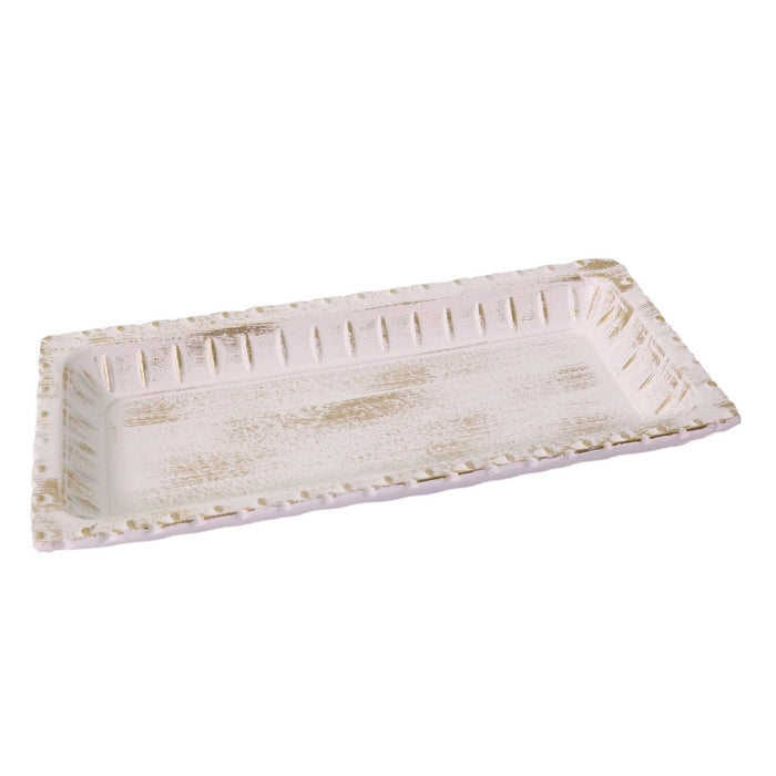 Vassoio shabby rettangolare in legno - VACCHETTI GIUSEPPE - 34276215193816