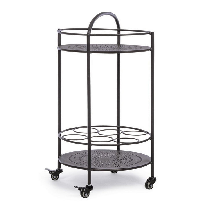 Carrello con porta bottiglie da giardino - Burton - BIZZOTTO - 34271527633112