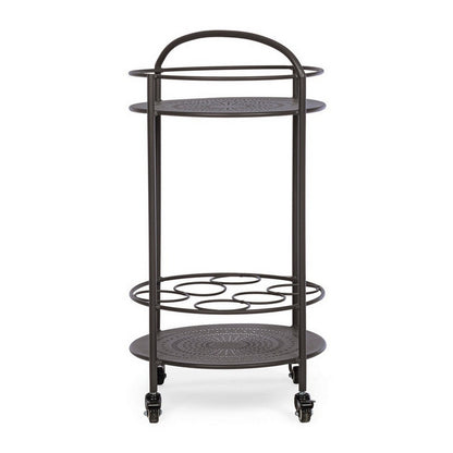 Carrello con porta bottiglie da giardino - Burton