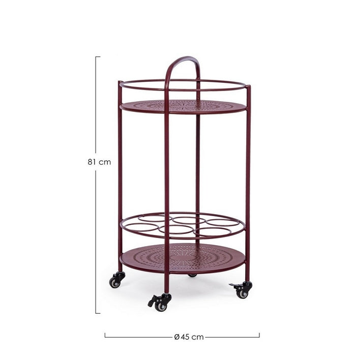 Carrello con porta bottiglie da giardino - Burton - BIZZOTTO - 34271532908760