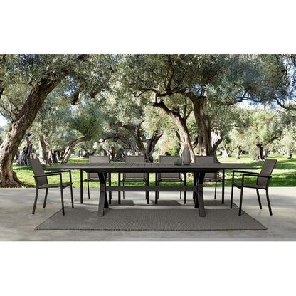 Tavolo da giardino allungabile in alluminio 200-300x110 cm - Kenyon