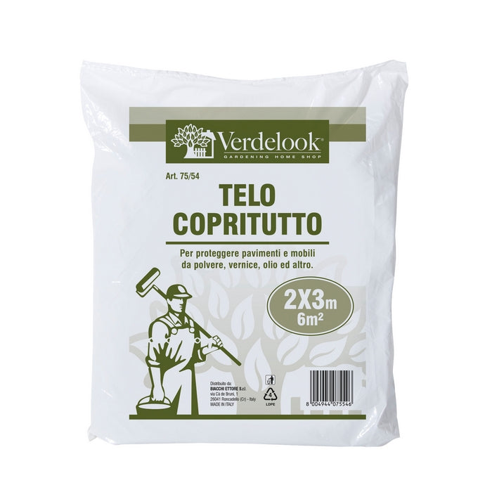 Telo copritutto in pvc 2x3 metri - VERDELOOK - 34318595457240