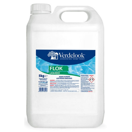 Flocculante per piscine - liquido 5kg - VERDELOOK - 