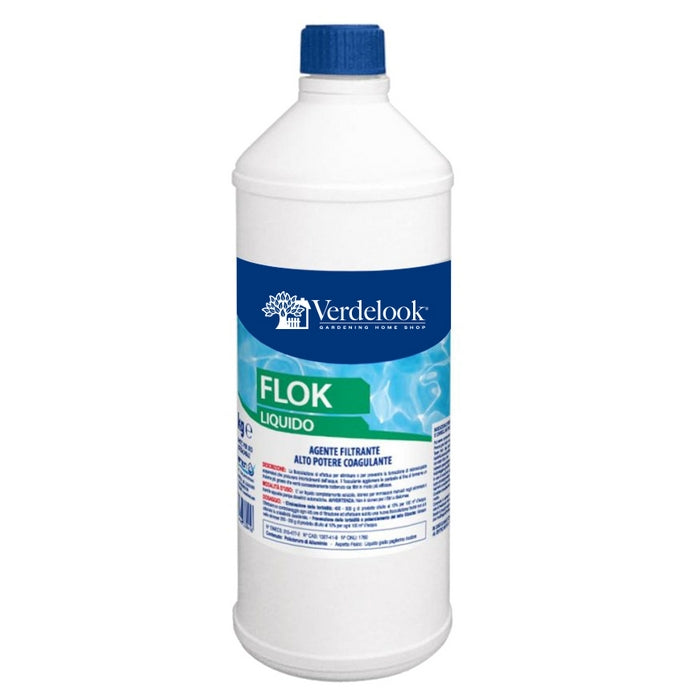 Flocculante per piscine - liquido 1kg - VERDELOOK - 34318621147352