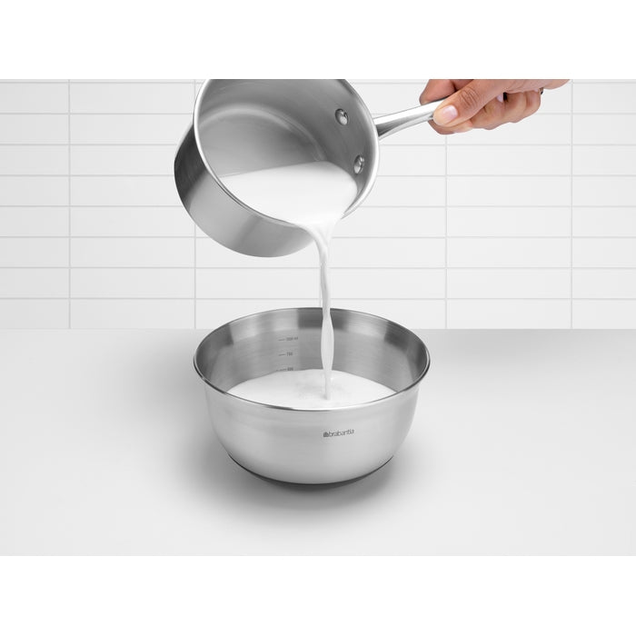 Ciotola mixing Bowl in acciaio inox 1 litro - BRABANTIA - 34276338761944