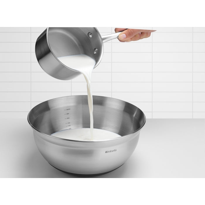 Ciotola mixing Bowl in acciaio inox 3 litri - BRABANTIA - 34276339089624