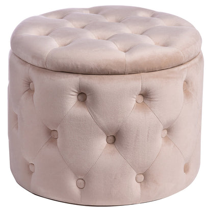 Pouf in velluto con contenitore 50 cm - Oulad