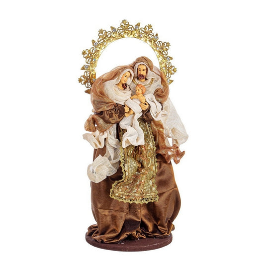 Natività con 3 figure sacra famiglia color bronzo 40 cm - Baroque - BIZZOTTO - 