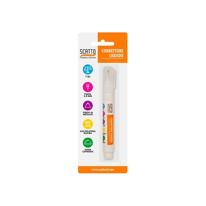 Correttore liquido a penna 7 ml - SCATTO ENERGIA CREATIVA - 34277479809240