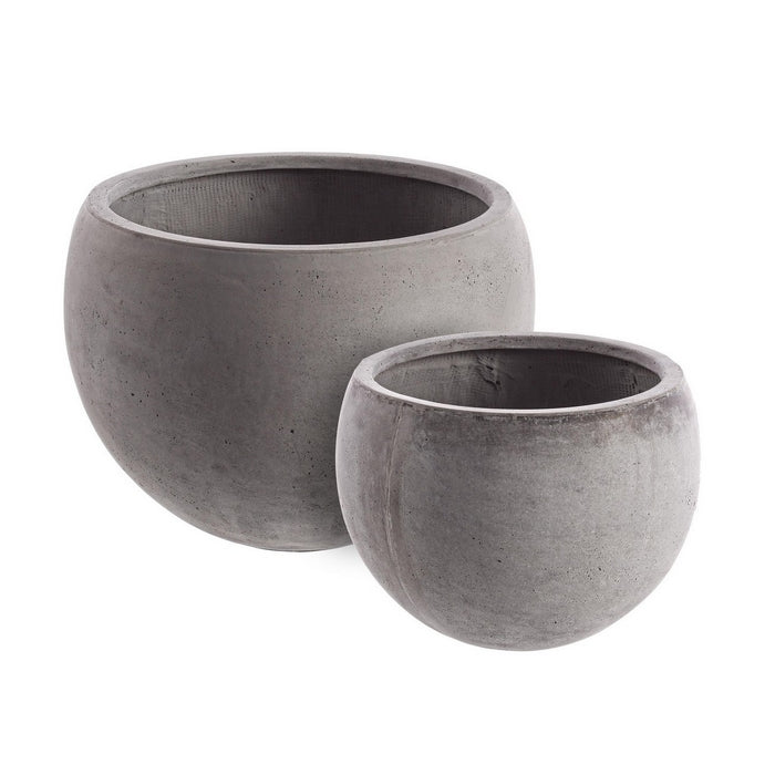 Vaso tondo sfera - Cemento - BIZZOTTO - 34321185571032