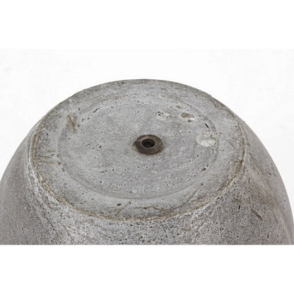 Vaso tondo sfera - Cemento