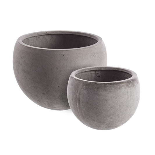 Vaso tondo sfera - Cemento - BIZZOTTO - 34271822741720