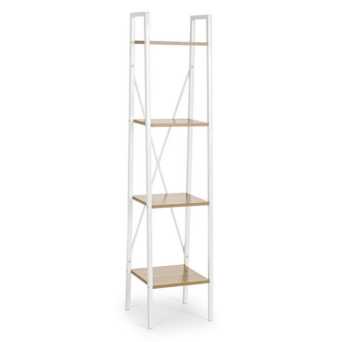 Scaffale a colonna scandinavo con 4 mensole bianco - Elettra - BIZZOTTO - 34265905561816