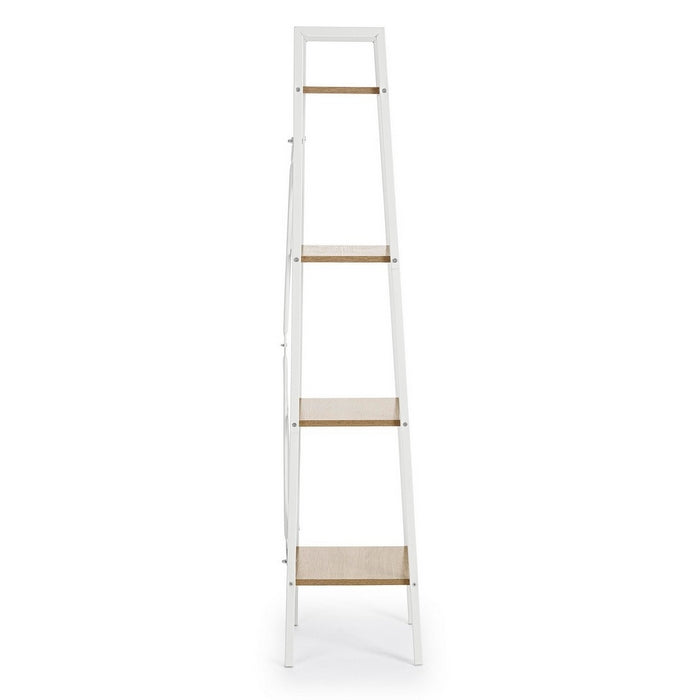 Scaffale a colonna scandinavo con 4 mensole bianco - Elettra - BIZZOTTO - 34265906970840