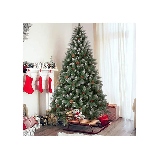 Albero di Natale con bacche e pigne - Saint Moritz - MERCURY - 62605222674810