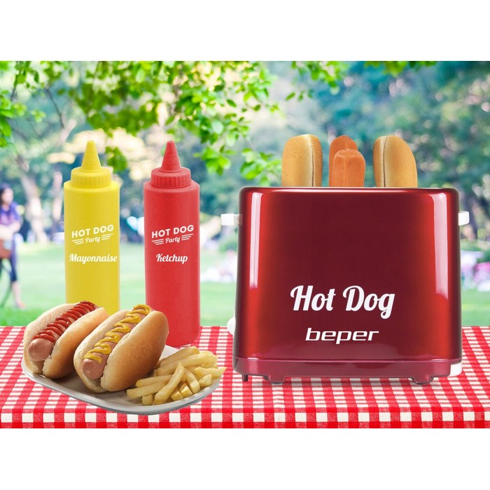 Macchina per Hot Dog 750 watt - BEPER - 63359129911674