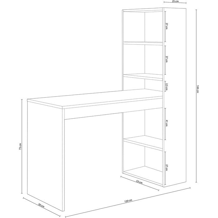 Srivania per camerette con libreria reversibile - Duplo - FORES - 34259988644056