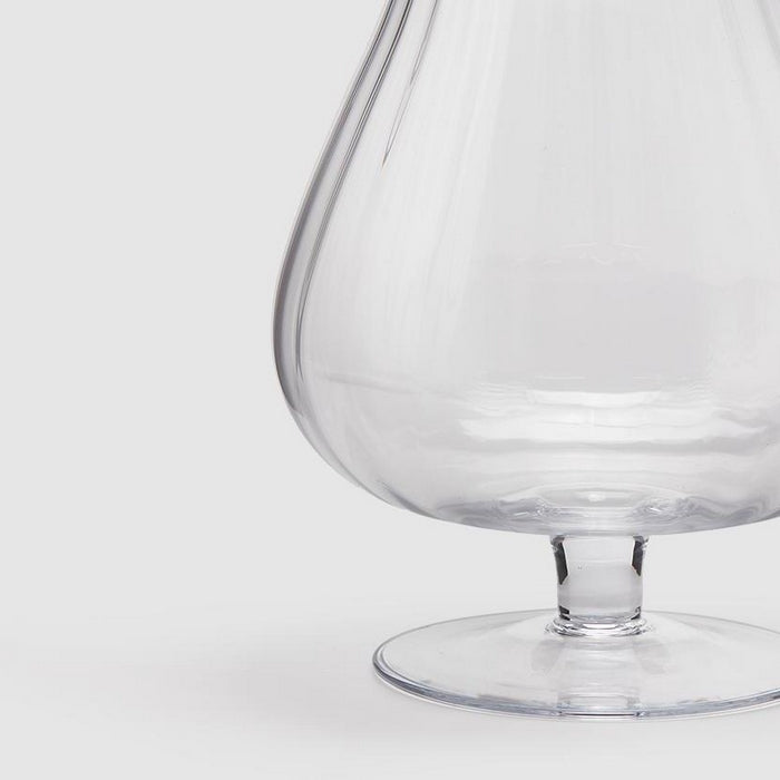 Vaso in vetro a forma di coppa - Optica - EDG - 34264803705048