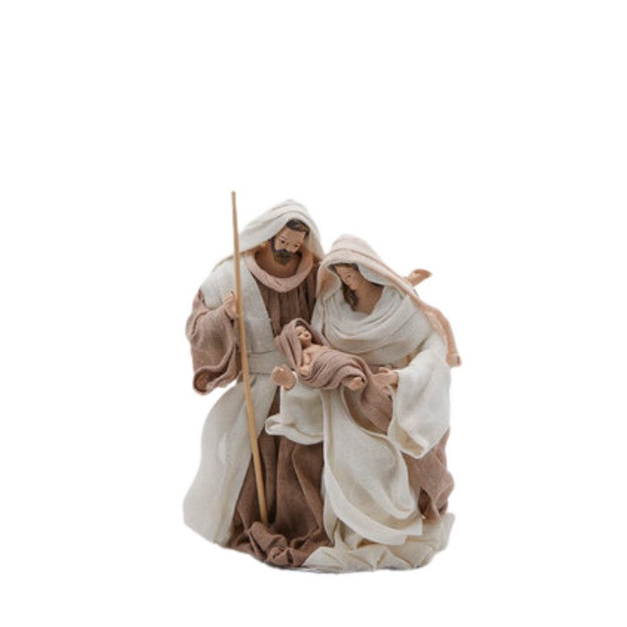 Natività statue per presepe con vestiti in tessuto - Lord - EDG - 63359132696954