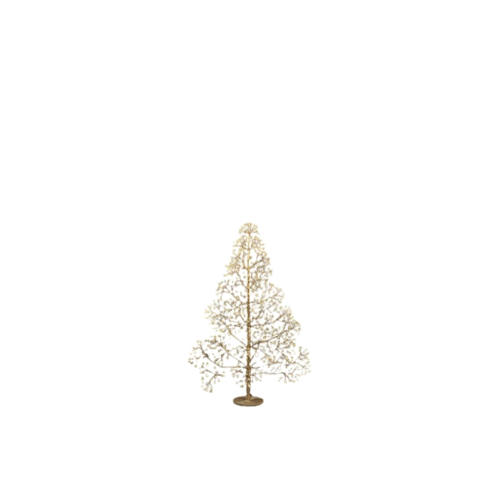 Albero di Natale con LED luminosi a luce calda - Faggio - EDG - 62801555489146