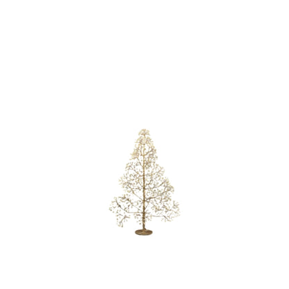 Albero di Natale con LED luminosi a luce calda - Faggio