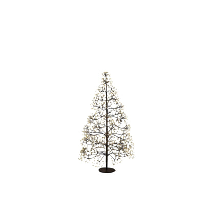 Albero di Natale con LED luminosi a luce calda - Faggio