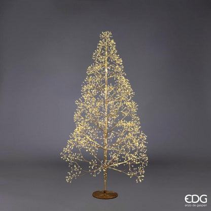 Albero di Natale con LED luminosi a luce calda - Faggio